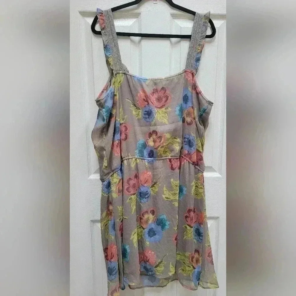 Old Navy Floral & Lace Summer Dress 2x Plus Size